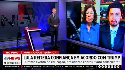 Lula reitera confiança em Donald Trump e confirma reunião entre países para negociar tarifaço