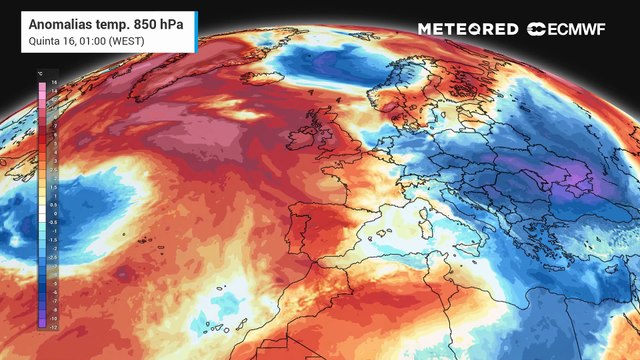 Temperaturas elevadas em Portugal Continental mantêm a anomalia da temperatura positiva.