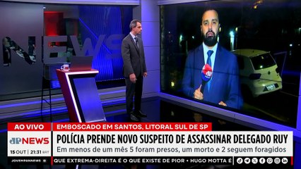Novo suspeito de assassinato de delegado Ruy em Santos é preso