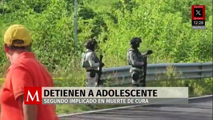 Detienen a adolescente presunto segundo implicado en el homicidio del padre Bertoldo