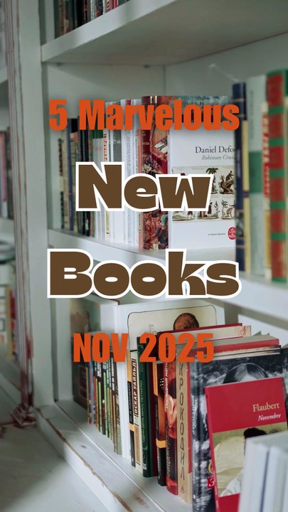 5 Marvelous New Books for November 2025
