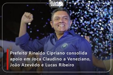 Prefeito Rinaldo Cipriano consolida apoio em Joca Claudino a Veneziano, João Azevêdo e Lucas Ribeiro