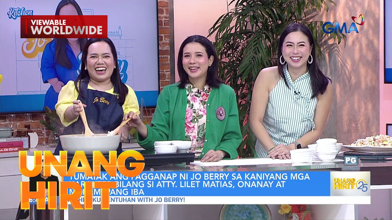 Jo Berry Yang Chao Fried Rice Recipe | Unang Hirit