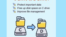 How to Move Files from C Drive to D Drive