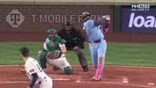 Vladimir Guerrero Jr. crushes his first homer of the ALCS!