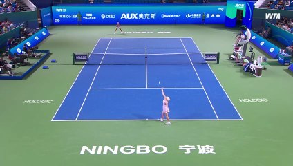 Diana Shnaider VS Karolina Muchova | WTA Highlights | Round of 16 | Ningbo 2025