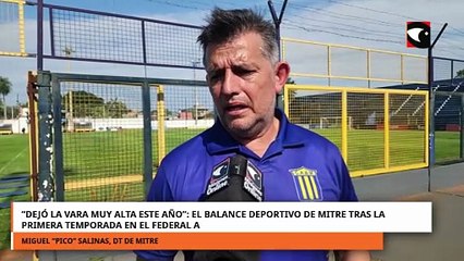 \"Dejamos la vara muy alta este año\": el balance de Mitre de Posadas