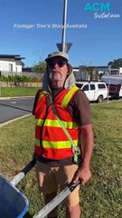 Trev's 600km barrow push to tackle tradie suicide epidemic