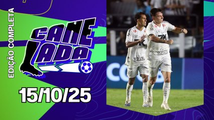 Santos AMASSA o Corinthians; Líder Palmeiras GOLEIA; Flamengo FAZ 3 no Botafogo! | CANELADA