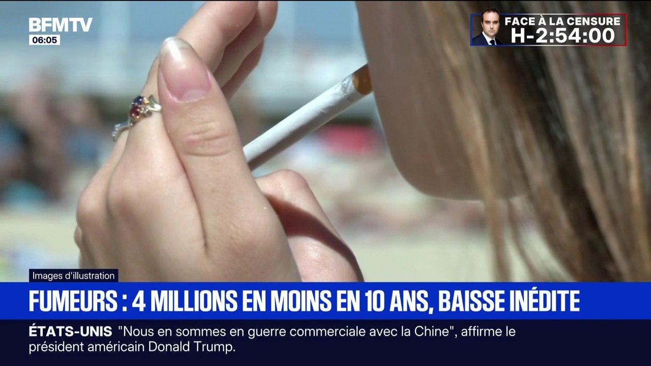 Fumeurs: 4 millions de personnes ont arrêté la cigarette en 10 ans, une baisse inédite
