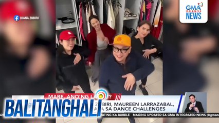 Michael V., Diana Zubiri, Maureen Larrazabal, at Ara Mina, kumasa sa dance challenges | Balitanghali