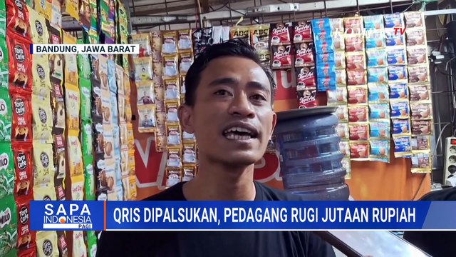 Qris Dipalsukan, Pedagang Kantin di Pujasera Bandung Alami Kerugian | SAPA PAGI