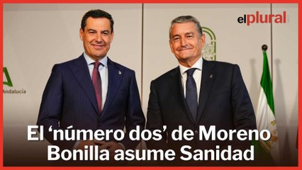 Moreno Bonilla pide a Sanz, entre risas, ser un revulsivo en Sanidad: "Ya no tiene vuelta atrás"
