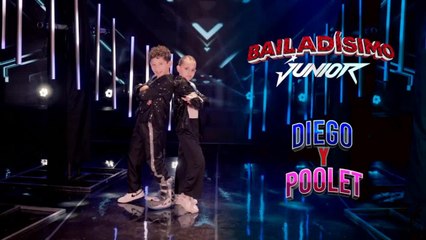 Diego y Poolet: su baile de presentació en Bailadísimo Junior