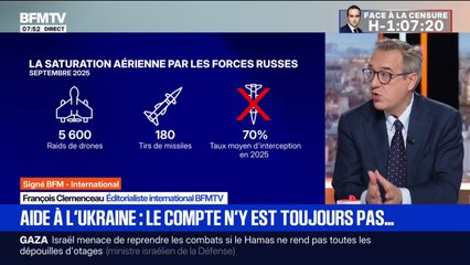SIGNÉ BFM - L'Ukraine demande les moyens de se défendre face aux attaques russes pendant l'hiver