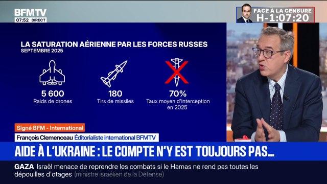 SIGNÉ BFM - L'Ukraine demande les moyens de se défendre face aux attaques russes pendant l'hiver