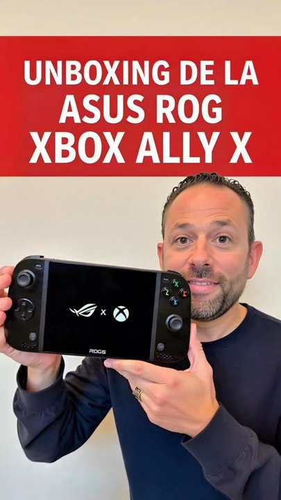 La Xbox ROG Ally X est enfin là 💥 ! Plus puissante, plus endurante et pensée pour le jeu nomade haut de gamme 🎮 Avec son autonomie boostée et ses performances de folie, c’est la console portable ultime pour jouer partout. 🚀