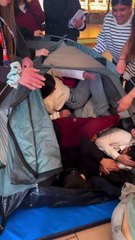 How Many Girls Fit in a 2-Person Tent? Funny Camping Challenge