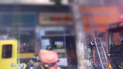 서울 영등포동 무인카페에서 불...다친 사람 없어 / YTN