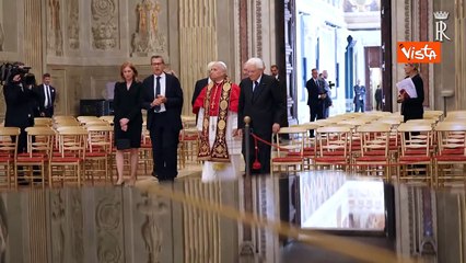 Mattarella e Papa Leone alla Cappella dell'Annunziata al Quirinale