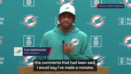 'I made a mistake' - Tagovailoa apologises for post-game comments