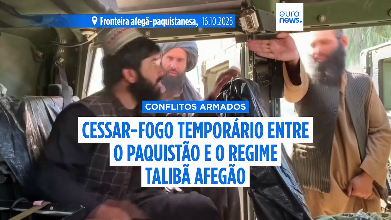 Entrou em vigor um cessar-fogo temporário entre o Paquistão e o regime talibã afegão