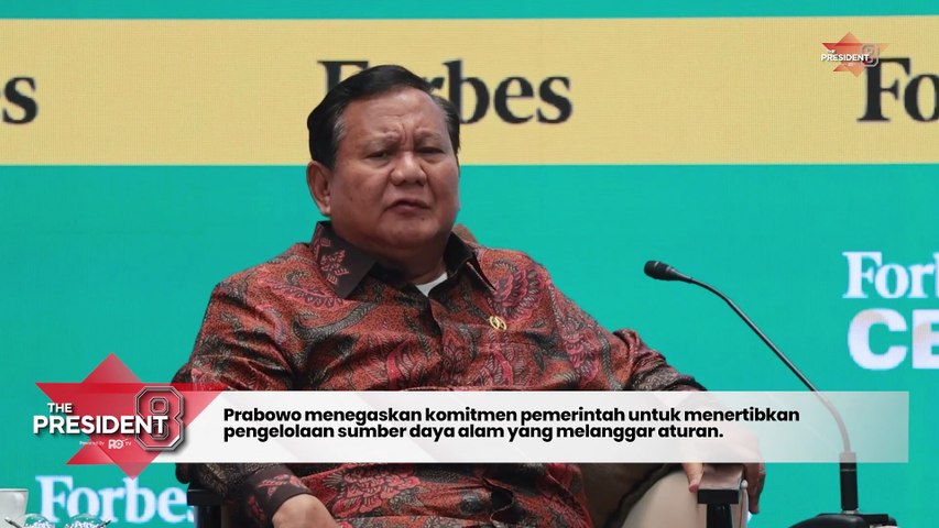 Prabowo Bongkar 1.000 Tambang Ilegal dan 5 Juta Hektare Sawit Ilegal Hukum Harus Ditegakkan