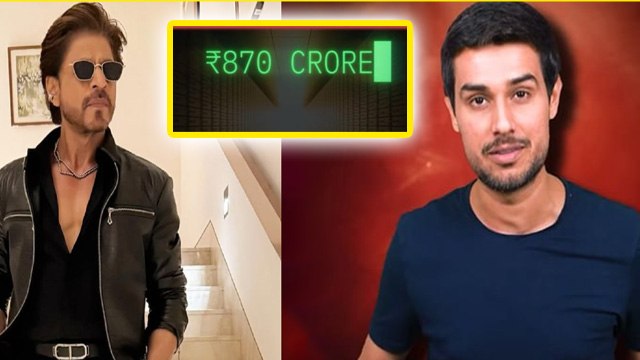 Dhruv Rathee Shocking Statement On Shahrukh Khan Net Worth, Pan Masala Fees Revealed, Fans Reaction