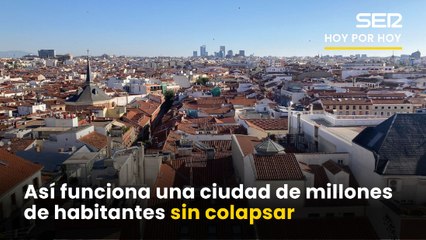 Un arquitecto explica cómo es posible que una ciudad de cuatro millones de habitantes funcione sin colapsar
