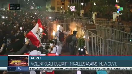 PERU | Violent clashes erupt in rallies against new govt
