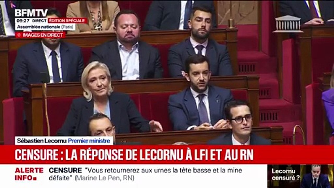 "On ne peut pas dire que ce gouvernement a peur du peuple", affirme Sébastien Lecornu