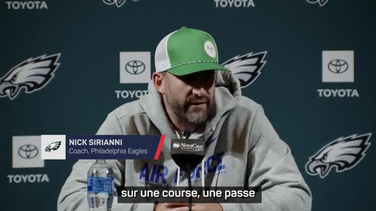 Eagles - Nick Sirianni encense la lecture de jeu de Jalen Hurts