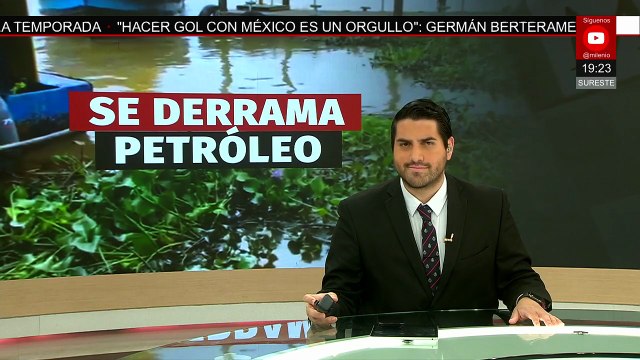 Reportan nuevo derrame de petróleo crudo en río Coatzacoalcos, al sur de Veracruz