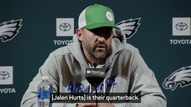 Hurts has autonomy over the Eagles' offense - Sirianni