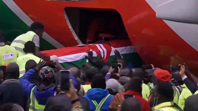 Kenya : la dépouille de Raila Odinga est arrivée à Nairobi, des funérailles nationales prévues