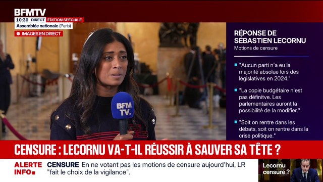 Je peux entendre que ça puisse surprendre : Prisca Thevenot justifie l'absence d'une grande partie des députés macronistes lors de l'examen des motions de censure