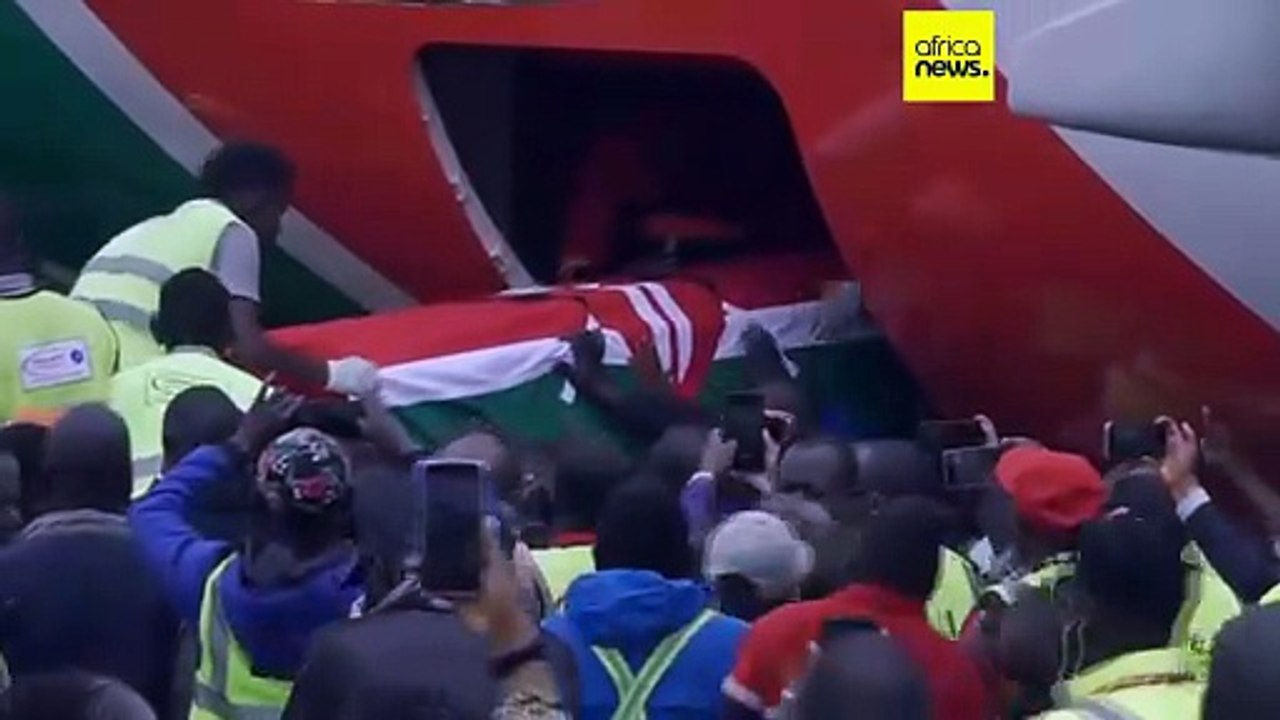 Raila Odinga's body arrives in Kenya for State funeral services