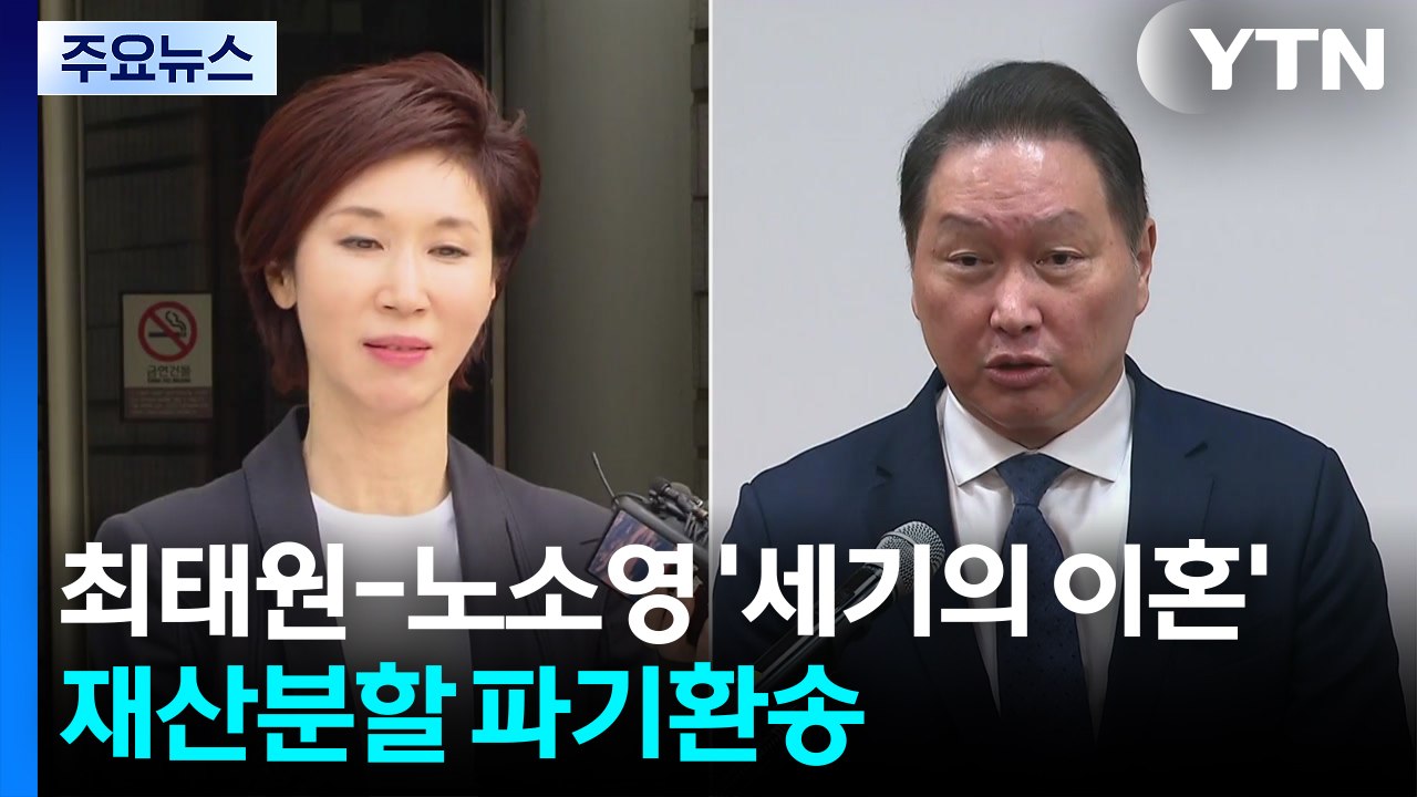 최태원-노소영 '세기의 이혼' 다시 고법으로...재산분할 파기환송 / YTN