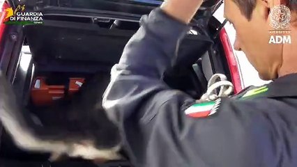 Maxi sequestro di droga alla dogana di Como Brogeda
