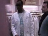 p.diddy  fé du shopping au festival de cannes 2008