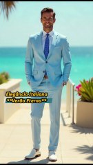 ✨ Verão Italiano: Estilo Luxuoso na Praia do Mediterrâneo