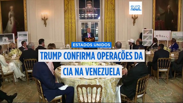 Trump confirma que EUA realizam operações secretas da CIA na Venezuela
