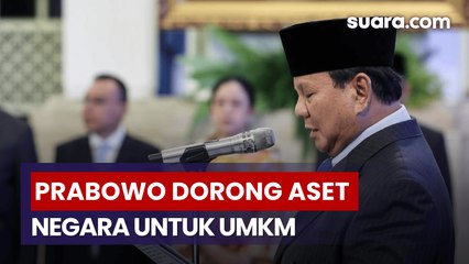 Prabowo Tegaskan Aset Negara Tak Boleh Terbengkalai, Utamakan Fasilitas Pemerintah Untuk UMKM