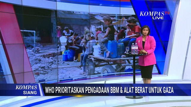 WHO Fokus Pulihkan Fasilitas Kesehatan Gaza, Kirim Pasokan Medis dan Alat Berat