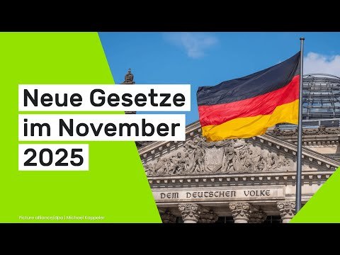 Neue Gesetze im November 2025: Fernsehen, Ryanair, Weihnachtsmärkte - das ändert sich ab dem 1.11.