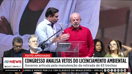 Congresso analisa vetos de Lula à Lei do Licenciamento Ambiental