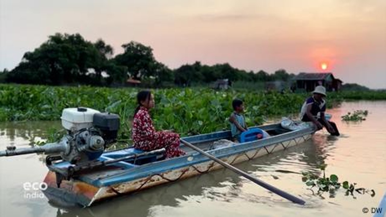 Kambodschas schwimmende Dörfer: Schule per Boot