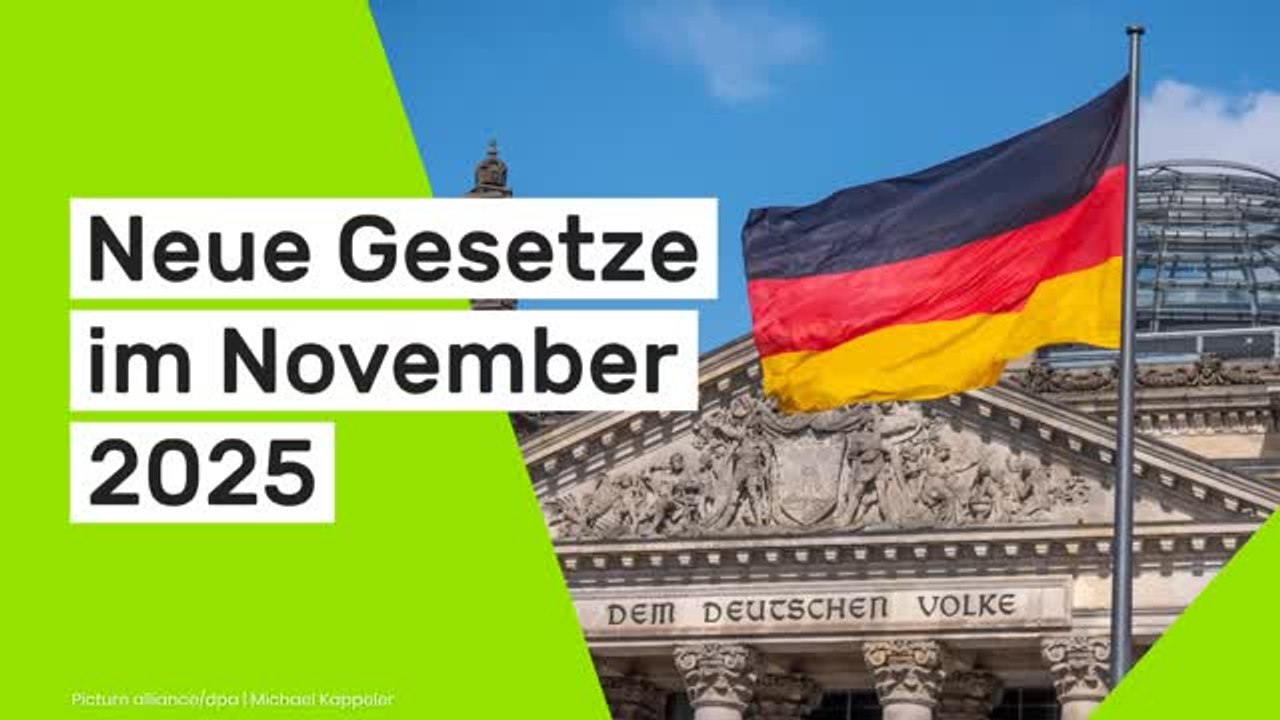 Neue Gesetze im November 2025: Fernsehen, Ryanair, Weihnachtsmärkte - das ändert sich ab dem 1.11.