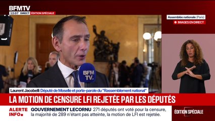Laurent Jacobelli (RN): “Les Républicains ont clairement adhéré au syndicat des gagne-petit aujourd'hui”