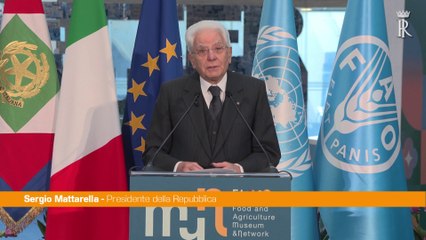 Mattarella "Inaccettabile il regresso del multilateralismo"